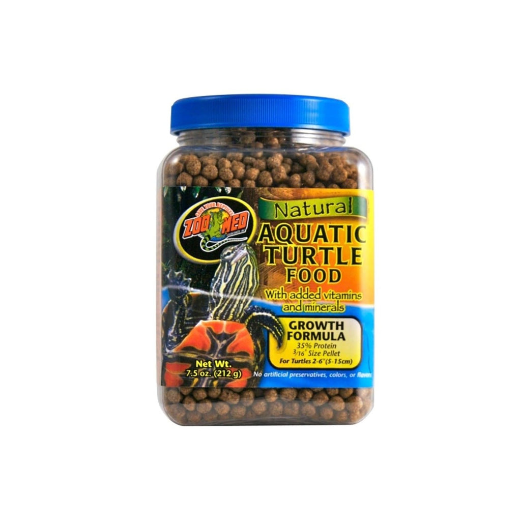 Zoo Med Aquatic Turtle Food Growth Formula 7.5 oz.