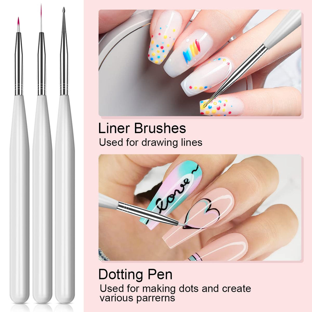 Featuring precision brushes, SAVILAND Gel Nail Polish Pens offer vibrant colors for detailed nail art and professional results.
