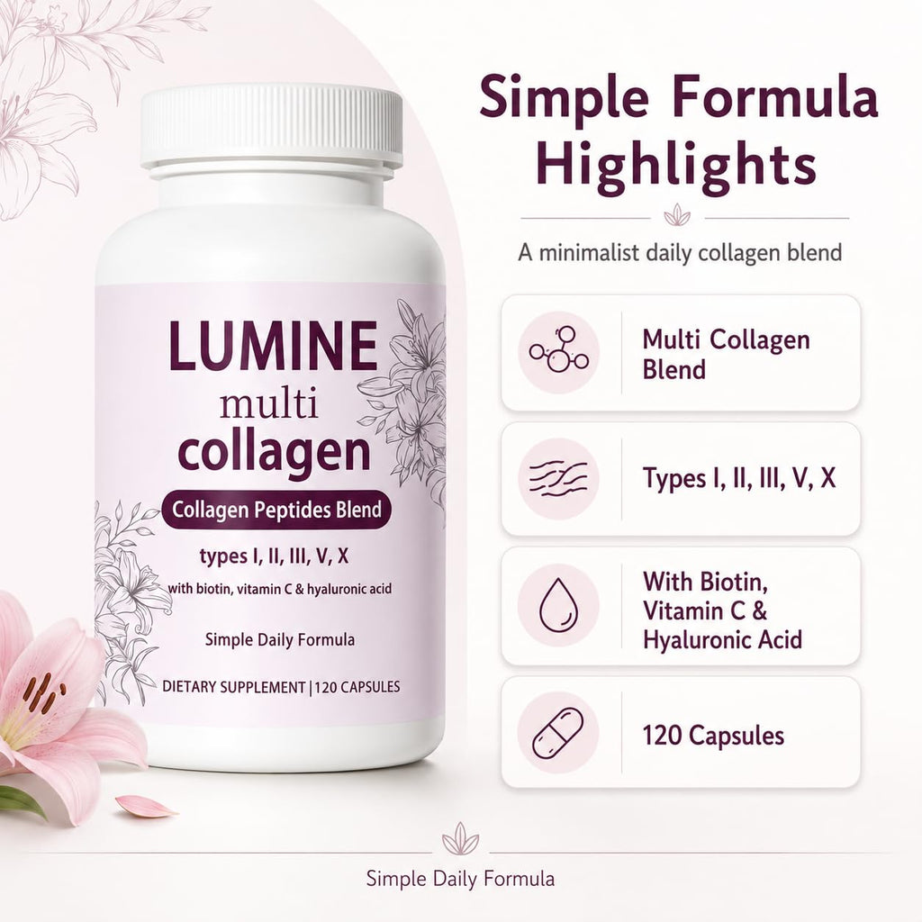 LUMINE Organics Collagen Peptides