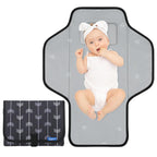 Buy now Baby Portable Changing Pad Travel - Waterproof Compact Diaper Changing Mat with Built-in Pillow - Lightweight & Foldable Changing Station, Newborn Shower Gifts at indiglob india