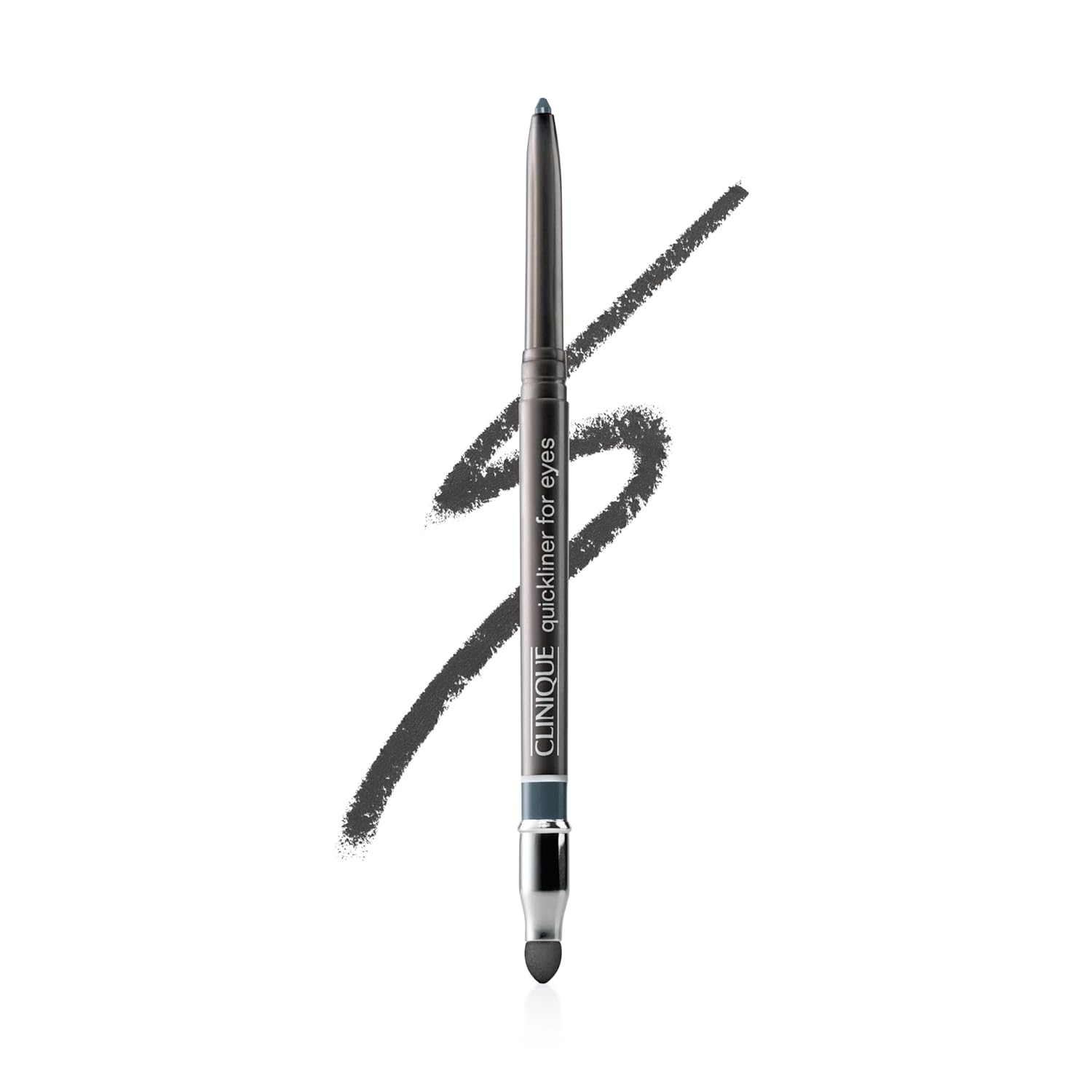 Buy now Clinique Quickliner For Eyes Eyeliner Pencil | Water Resistant, Smudge Resistant + Safe For Sensitive Eyes | 11 Shades AD Slate at indiglob india