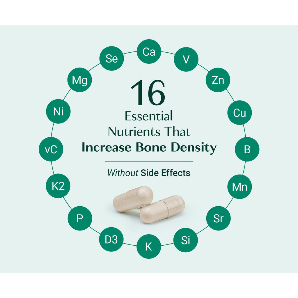 ALGAECAL Plus Calcium Supplement for Bone Density, D3 K2, 120 Caps, 3 Packs | Organic red algae calcium with D3 (1600 IU), K2 MK-7 (100mg), magnesium (350mg) & trace minerals for stronger bones.