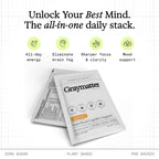 Graymatter Cognitive Support Powder - Nootropic Drink Mix, 3-Flavor Pack