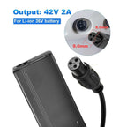42V Replacement Charger 3-Prong, 42V 2A Electric Scooter Charger-36V Power Adapter for Jetson, Hover-1, Swagtron, Hoover, Razor, Gotrax