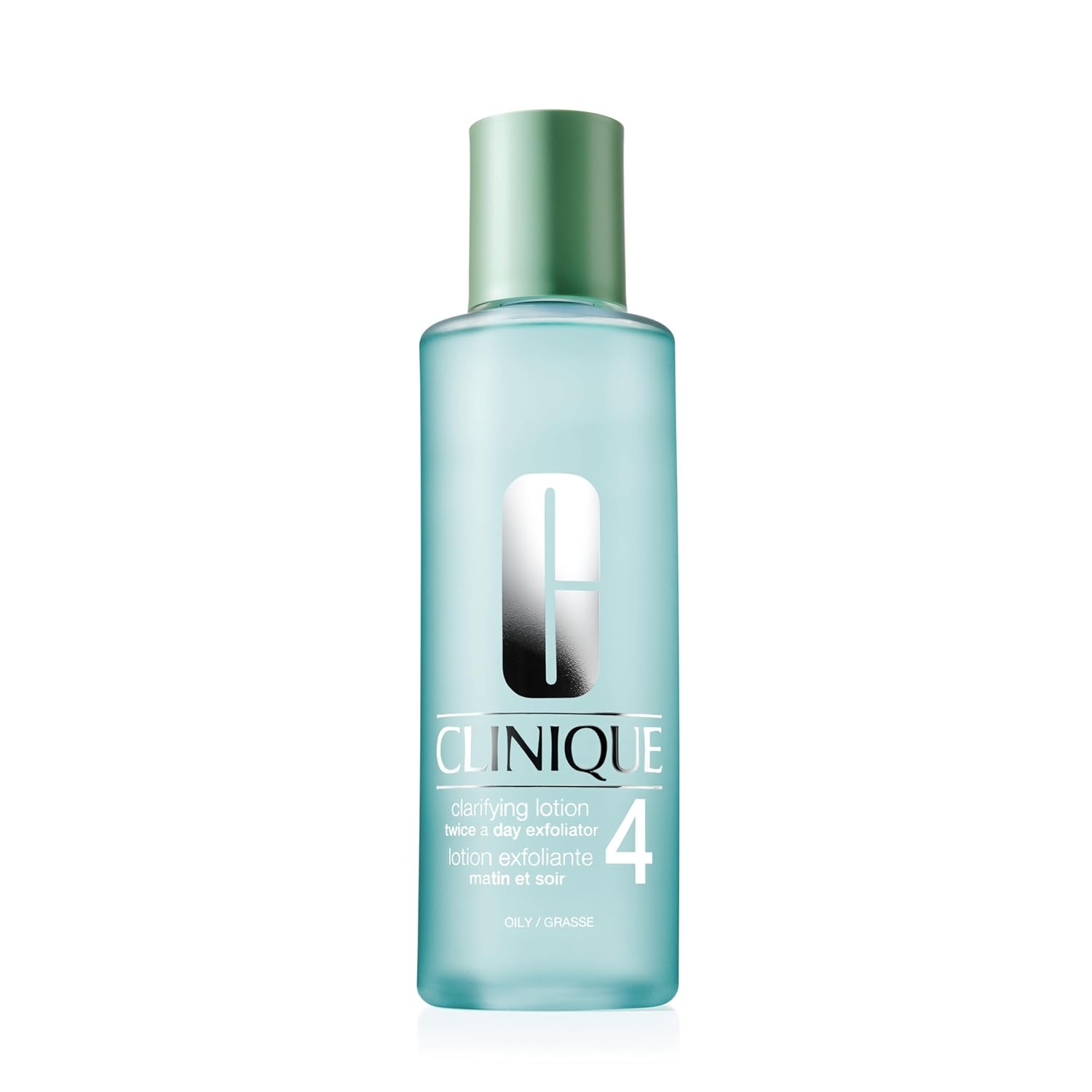 Buy now Clinique 3-Step Clarifying Lotion Face Exfoliator 4 | Toner with Witch Hazel + Salicylic Acid | for Oily Skin Types 13.5 Fl Oz (Pack of 1) at indiglob india