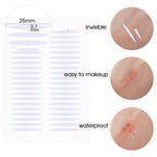 Buy now 3 Packs Ultra Invisible Two-Sided Sticky Double Eyelid Tapes Stickers, Medical-use Adhesive Fiber, Instant Eyelid Lift Without Surgery Perfect for Heavy Saggy, Hooded, Droopy, Uneven, Mono-eyelids at indiglob india