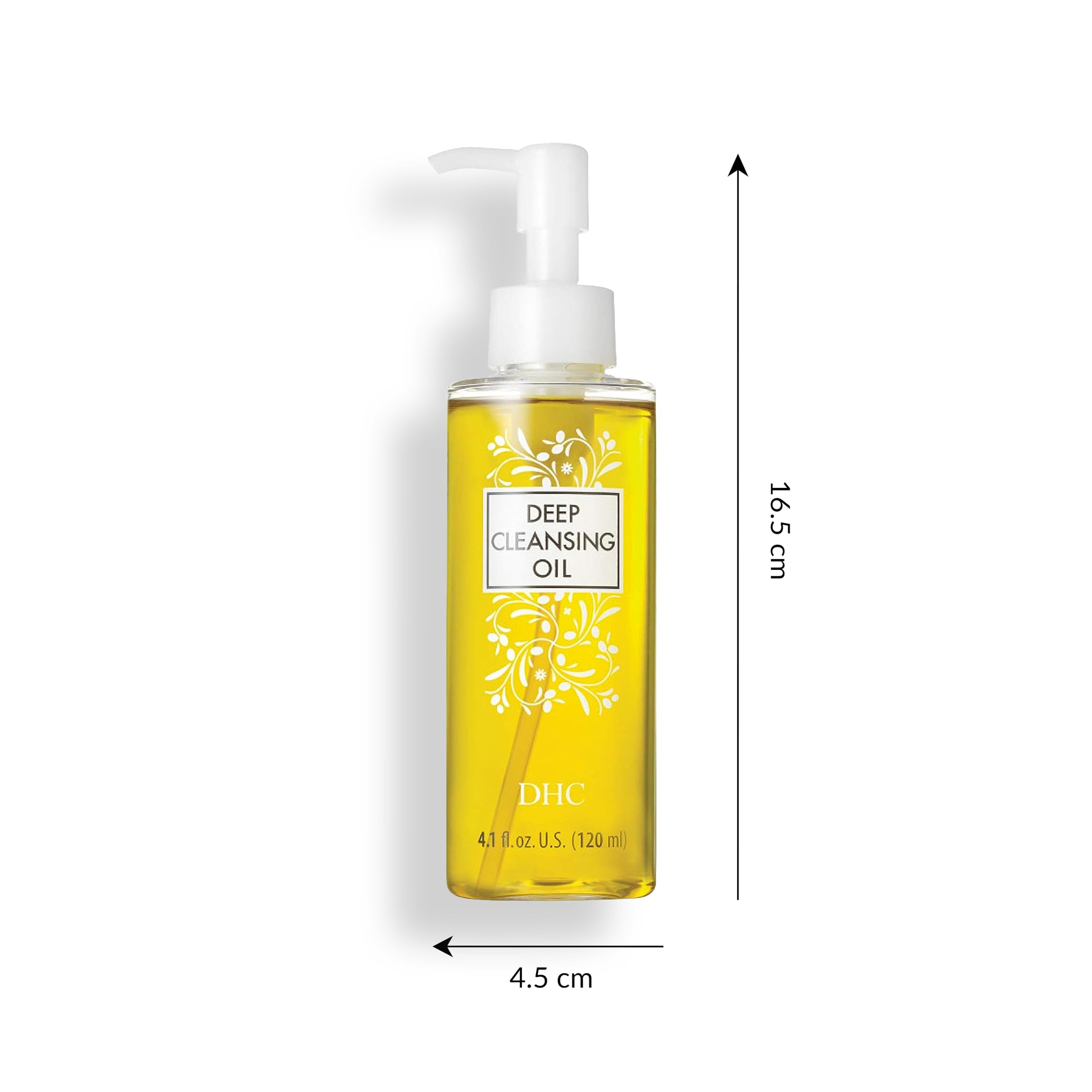 Buy now DHC Deep Cleansing Oil Medium, Facial Cleansing Oil, Makeup Remover, Cleanses without Clogging Pores, Residue-Free, Fragrance and Colorant Free, All Skin Types, 4.1 fl. oz. at indiglob india