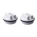 ATIE 1.5" Threaded Pool Spa Return Line Winterizing Plug & Filter Drain Plug SP1022C with O-Ring for Winterizing Pools (2 Pack)
