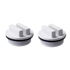 ATIE 1.5" Threaded Pool Spa Return Line Winterizing Plug & Filter Drain Plug SP1022C with O-Ring for Winterizing Pools (2 Pack)