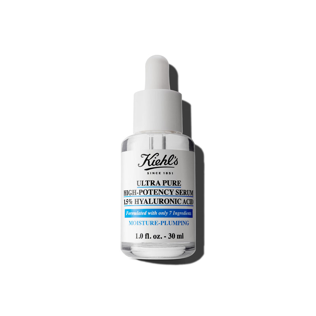 Buy now Kiehl's Ultra Pure High-Potency 1.5% Hyaluronic Acid Serum, Concentrated Face Serum for Dry Skin, Instantly Boosts Hydration, Plumps Skin, All Skin Types, Fragrance-free - 1 fl oz at indiglob india