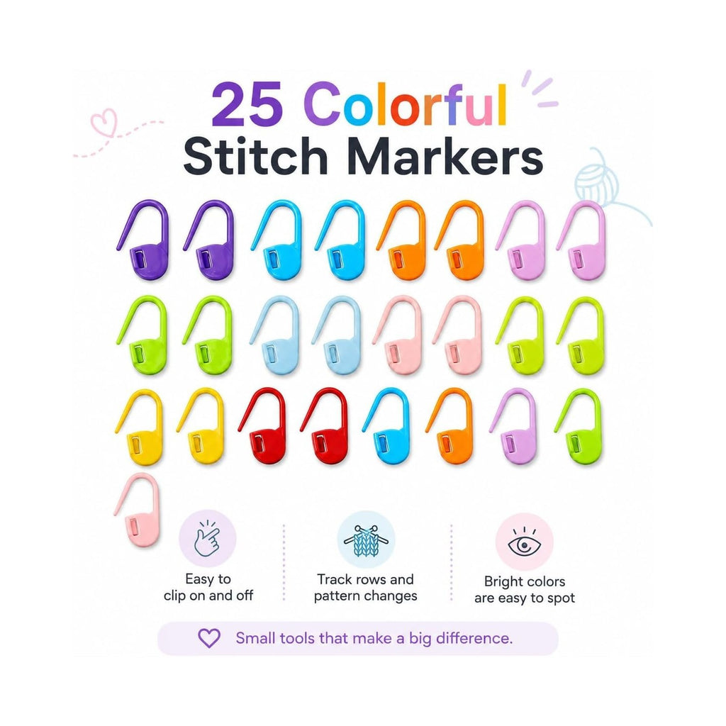 Crochet Hooks 12 Sizes Crochet Hook Set, 50 Pack Yarn Crochet Kit for Beginners, Knitting Needles with Ergonomic Handles for Arthritic Hands, Crochet Needle Kit with Blue Case for Crocheters
