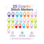 Crochet Hooks 12 Sizes Crochet Hook Set, 50 Pack Yarn Crochet Kit for Beginners, Knitting Needles with Ergonomic Handles for Arthritic Hands, Crochet Needle Kit with Blue Case for Crocheters