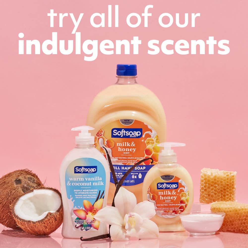 Buy now Softsoap Milk & Honey Scented, Liquid Hand Soap Refill, 50 Ounce at indiglob india