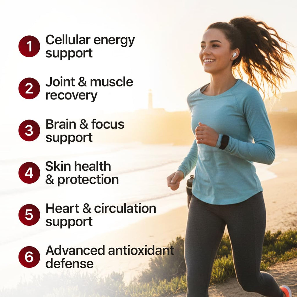 ROVINA Astaxanthin 12mg Softgels, Triple Strength Antioxidant | Triple Strength Antioxidant from Microalgae; supports eye, skin, immune & joint health; Non-GMO, Gluten Free, 60 ct