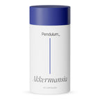 Pendulum Akkermansia Probiotic with Prebiotic Fiber - Increases GLP-1 Production, Delayed Release, Third-Party Tested, 100M AFU Live Strain for Gut Health for Men & Women (30 Capsules, 1-Pack)