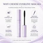 Everlove Mascara，Everlove Mascara for Older Women，Smooth Brush Application