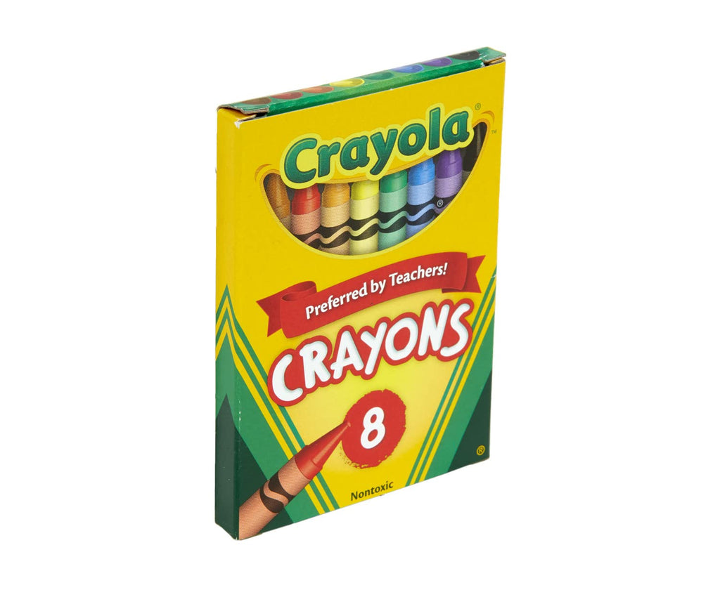 Crayola Classic Color Pack Crayons, Tuck Box, 8 Colors