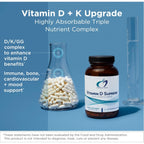 Designs for Health Vitamin D Supreme - Vitamin D 5000 IU with 2000mcg Vitamin K as MK4 for Bone Health, Heart Health, Mood & Immune Support - Vitamin D3 Enhanced with GG Supplement (60 Capsules)