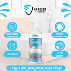 Gardian Mattress Cleaner and Stain Remover Spray for Urine, Sweat and Blood Stains for mattresses, bedding, clothing and upholstered furniture Extra Strong 16.9 Fl Oz (500ml)