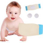 Buy now Paskyee Umbilical Hernia Belt Baby Belly Button Band Infant Belly Wrap Abdominal Binder Hernia Truss Support Adjustable Navel Belly Band Newborn Umbilical Cord Blue at indiglob india