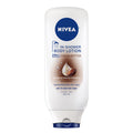 NIVEA Nourishing In Shower Body Lotion, Cocoa Butter, 13.5 FL OZ | Water Activated In Shower Moisturizer with Cocoa Butter for Dry to Very Dry Skin, Non Sticky, Non Greasy Feel