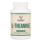 L-Theanine 200mg, Calm, Restful Sleep & Focus, 60 Capsules | Calm & Stress Relief, Restful Sleep Support, Calm Focus Without Jitters, Non-GMO, Third-Party Tested