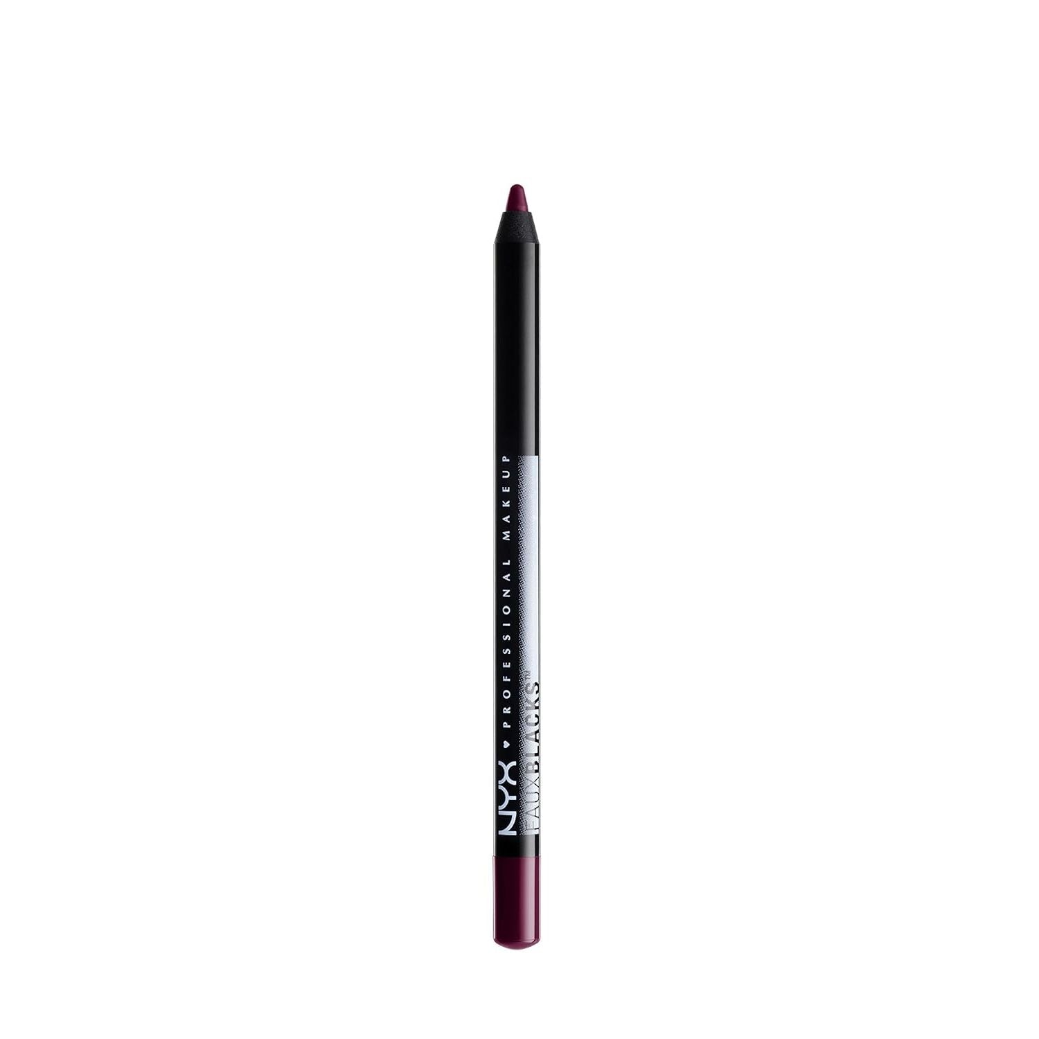 Buy now NYX PROFESSIONAL MAKEUP Faux Blacks Eyeliner Pencil - Black Hole (Dark Purple) 1 Count (Pack of 1) Burnt Sienna at indiglob india
