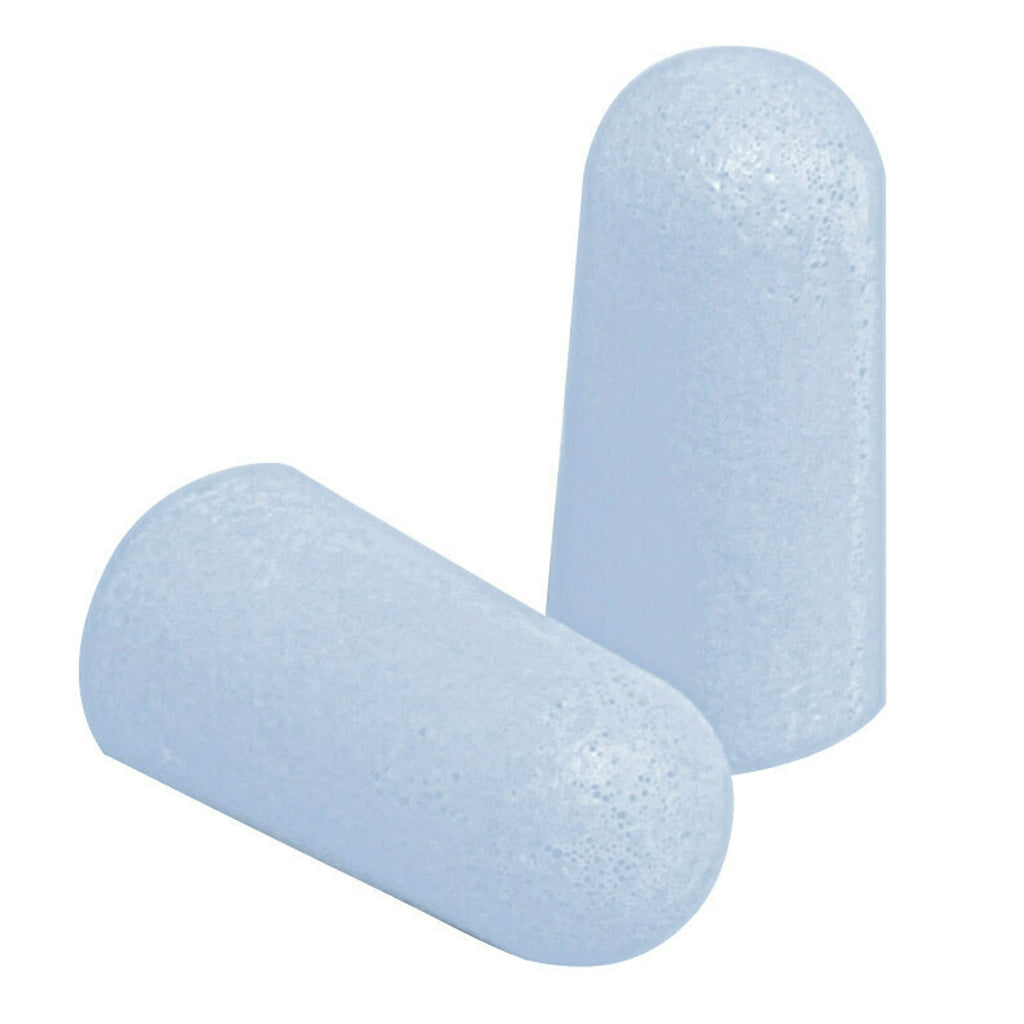 3M Disposable Earplugs For Quiet, Studying & Sleep, 80 Pairs (160 Plugs), Noise Reduction Rating (NRR) 32 dB, Comfortable All Night Long, Light Blue Ear Plugs, Come In Resealable Bag (EPQS-80B-SIOC)