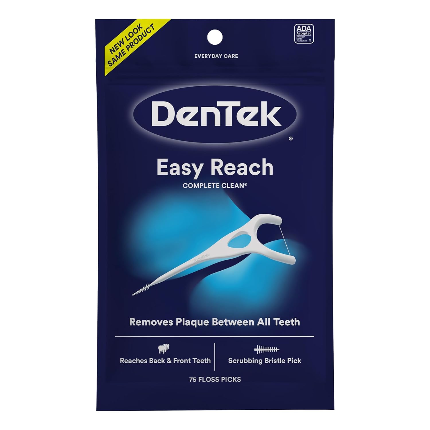 Buy now DenTek Complete Clean Easy Reach Floss Picks, No Break & No Shred Floss, 75 Count (Package May Vary) 75 Count (Pack of 1) Picks at indiglob india