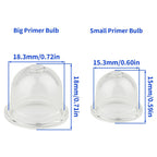 188-12-1 0057003 0057004 Primer Bulb Pump Bulbs for Sthil 41331212700 Homelite 01201 UP04802 Echo 12318140630 and Homelite Echo Stihl Robi Zama Primer Pouland 561635001 A01195A