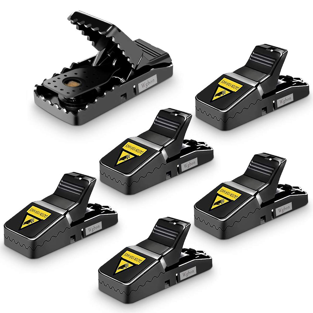 Mouse Trap, Mice Traps That Work Best Snap Traps for Small Mice and Mouse Outdoor Indoor Quick Kill and Reusable Mouse Traps 6 Pack