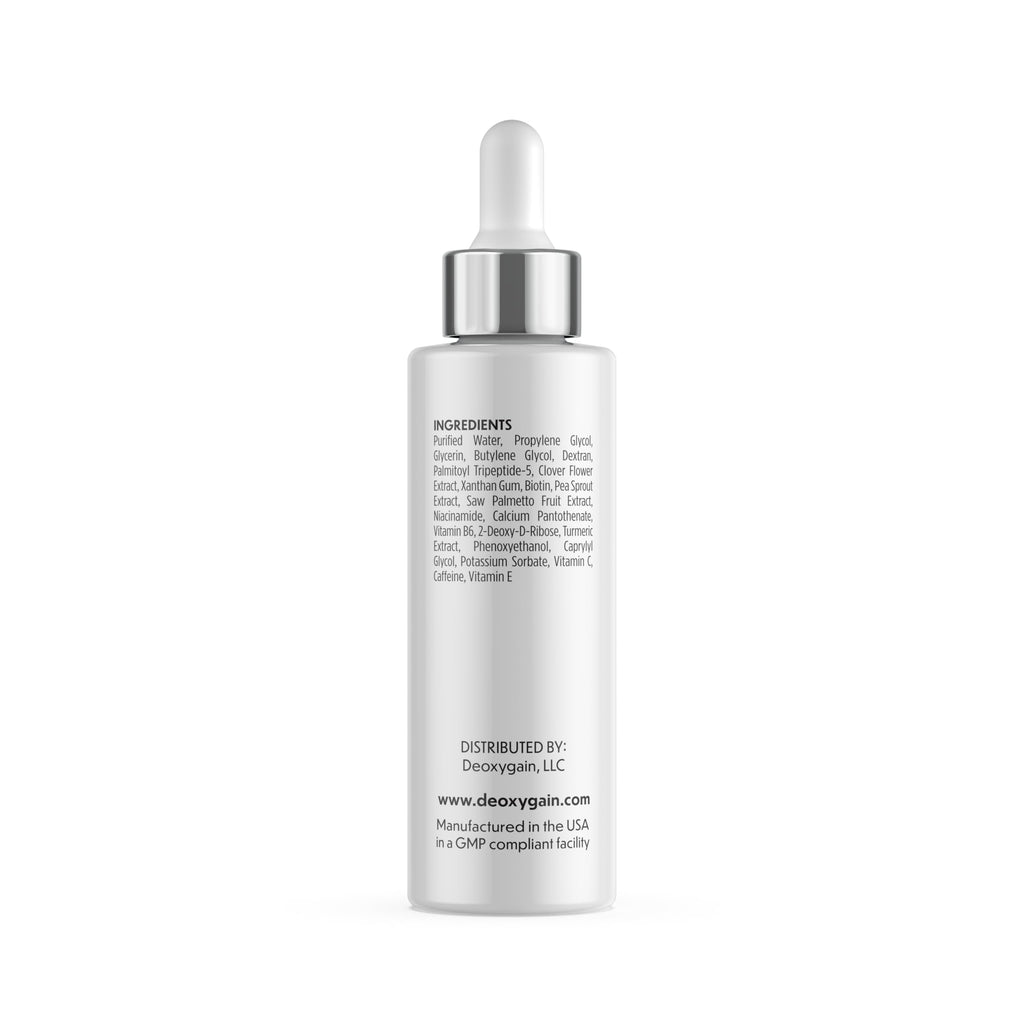 Hair Growth Serum by Deoxygain - DHT Blocker with 2DDR for Hair Regrowth