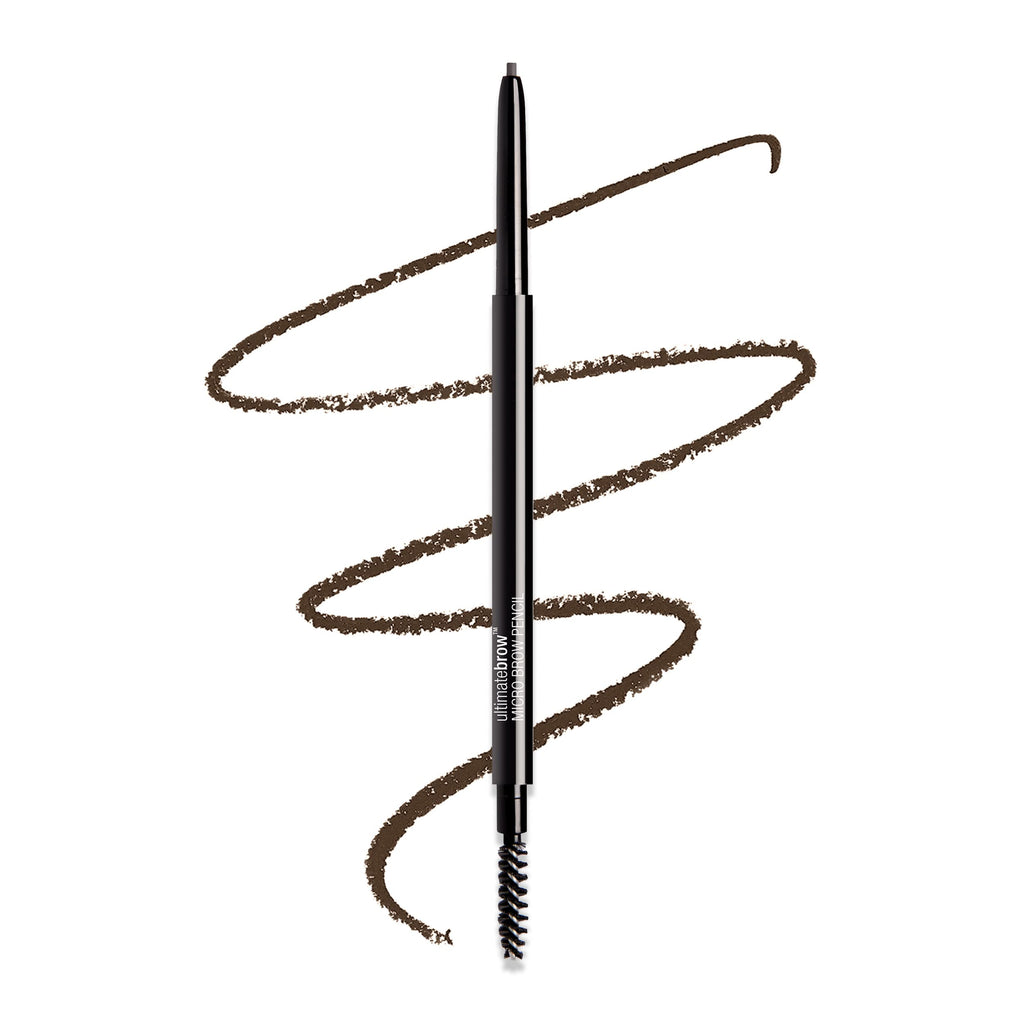 wet n wild Ultimate Brow Micro Eyebrow Retractable Pencil, Dark Brown, Ultra Fine 1.5mm Tip, Draws Tiny Brow Hairs
