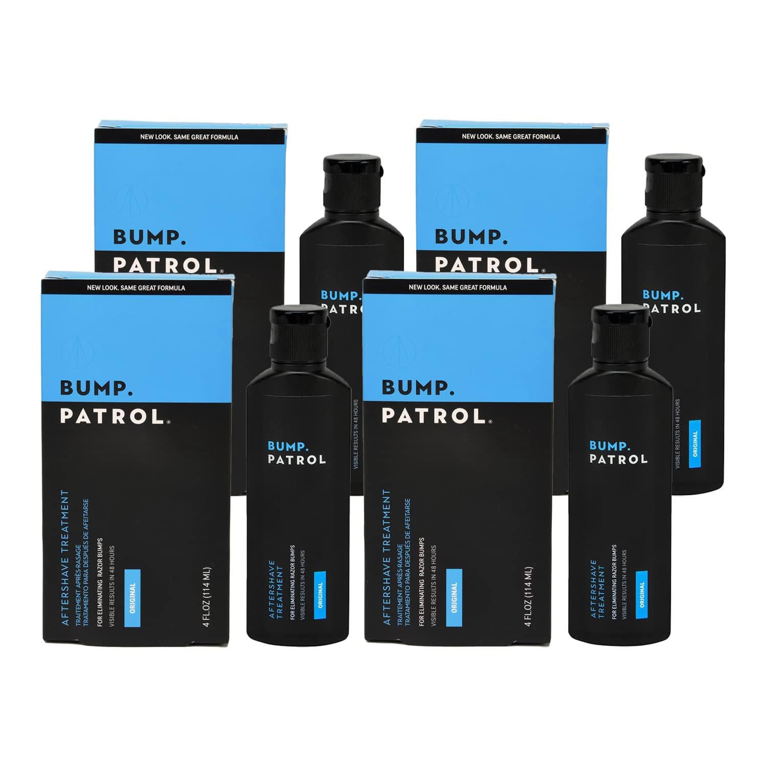 Buy now Bump Patrol Original Formula After Shave Bump Treatment Serum - Razor Bumps, Ingrown Hair Solution for Men and Women - 0.5 Ounce 4 Fl Oz Pack of 4 at indiglob india