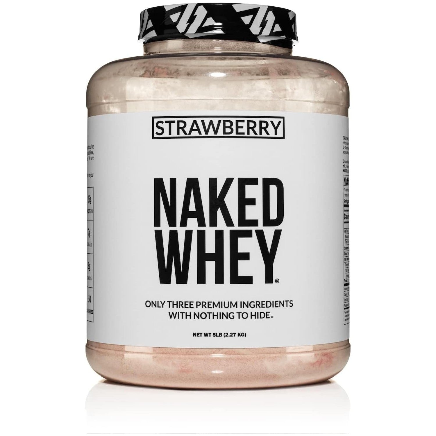 Buy now NAKED Whey 2LB 100% Grass Fed Whey Protein Powder - Only 1 Ingredient, Unflavored Whey Protein, Undenatured, Gluten Free, Soy Free, No GMOs, No Preservatives Strawberry 5 Pound (Pack of 1) at indiglob india