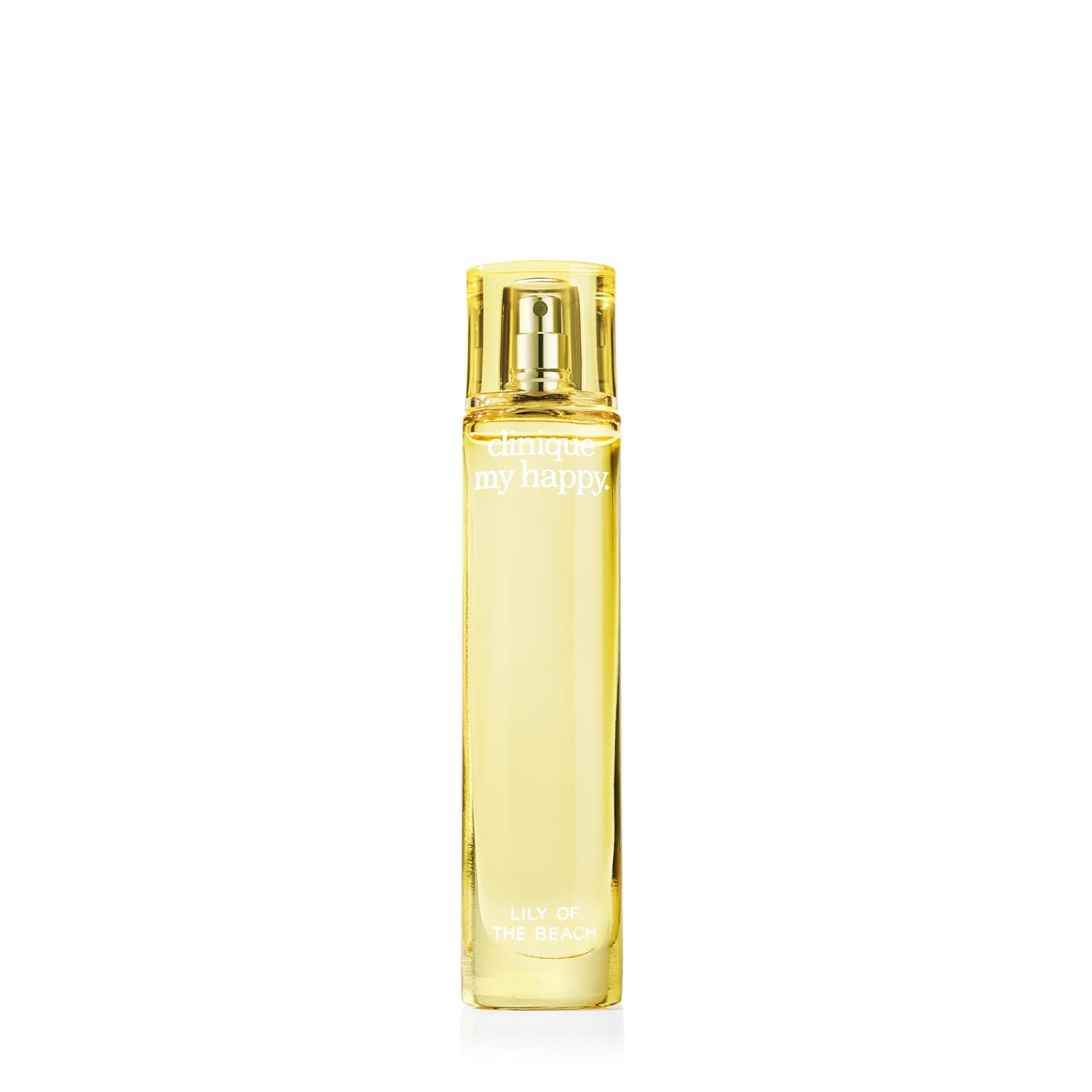 Buy now Clinique My Happy Fragrance Spray | Cocoa & Cashmere, Baby Bouquet, Cookies & Kisses, Indigo Mist, Lily of the Beach, Peony Picnic | Perfumes for Women Lily of the Beach 0.5 Fl Oz - Mini Travel Size at indiglob india