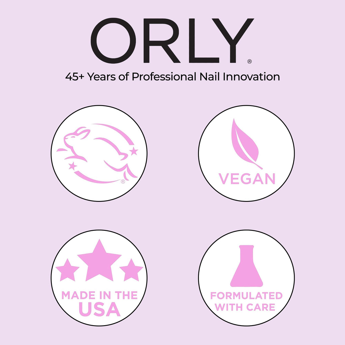 ORLY Won’t Chip Protective Topcoat | Polymer Formula for Long-Lasting, Chip-Resistant Manicures | Seals & Protects Nail Colour | High Shine Finish | Durable Wear Nail Polish Top Coat (18 ml)