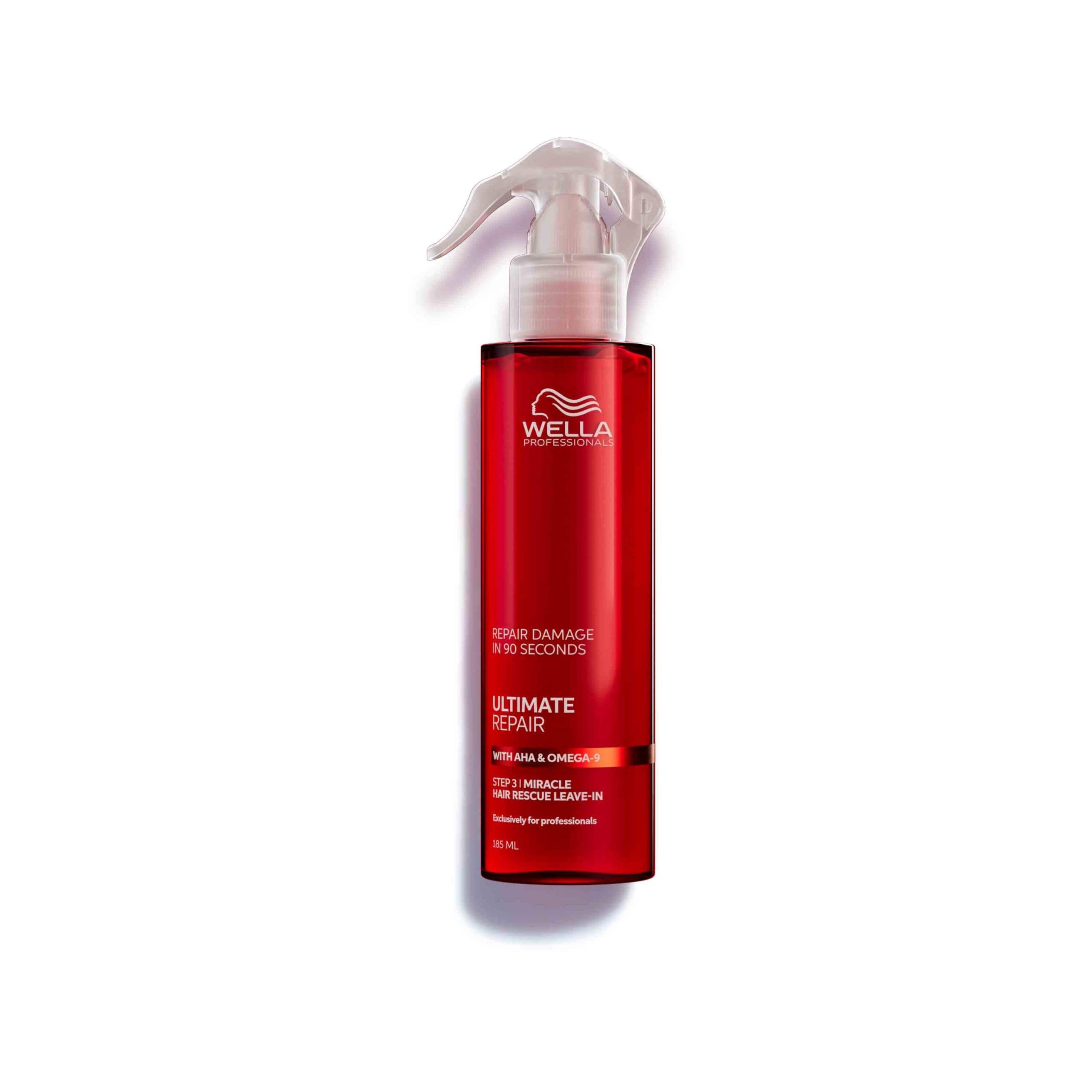 Wella Professionals Ultimate Repair Miracle Hair Rescue for Damaged Hair | Rebuilds strength fast, 90-second treatment, visibly smoother, 99% less breakage vs regular shampoo