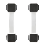 Munchkin® Xtraguard™ Child Safety Cabinet Locks, Double Locking Latches for Babyproofing Appliances, Toilets and More, 2 Count
