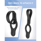 Gobeigo 2-Pack Thick Silicone Used Poop Bag Holder – No More Stinky Hands