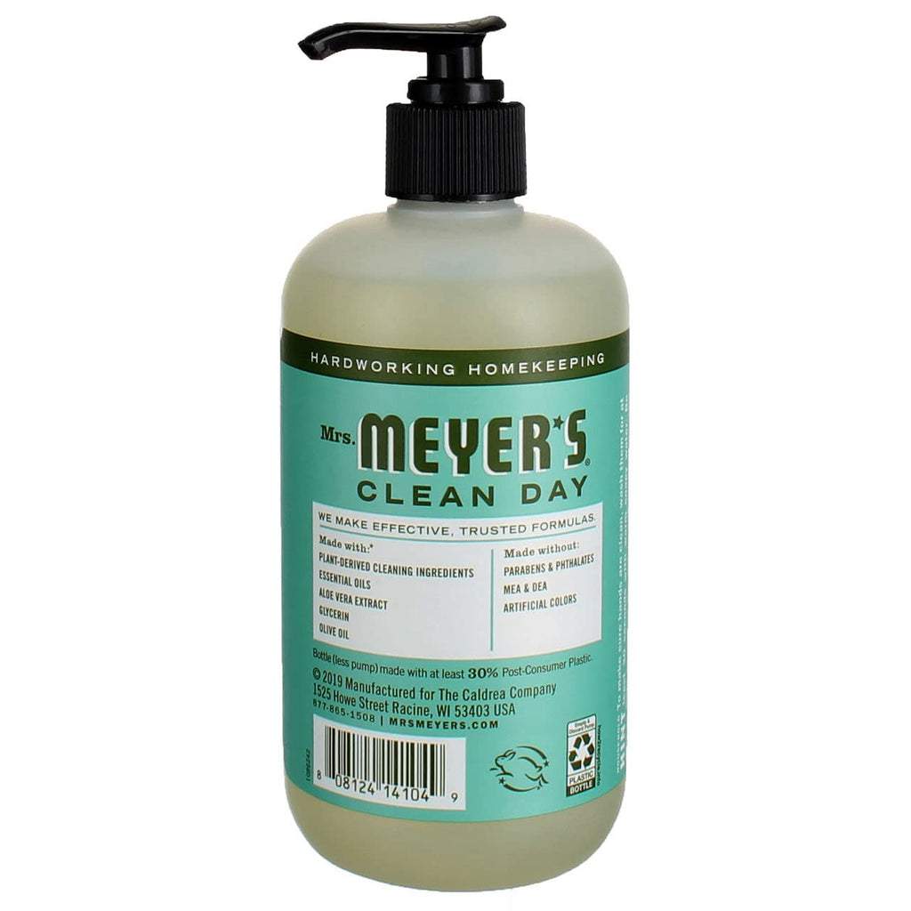 Buy now Mrs. Meyer's Clean Day 14104 Basil Scent Liquid Hand Soap, 12.5 oz. - Quantity 6 at indiglob india