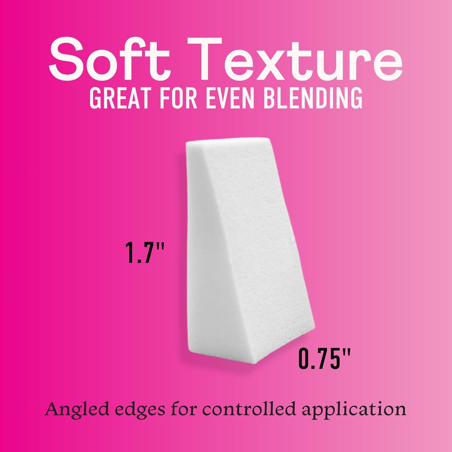 Buy now Swisspers Premium Cosmetic Wedges, Latex-Free Makeup Wedge, 32 per Package, 6 Packs (Total Count 192) at indiglob india