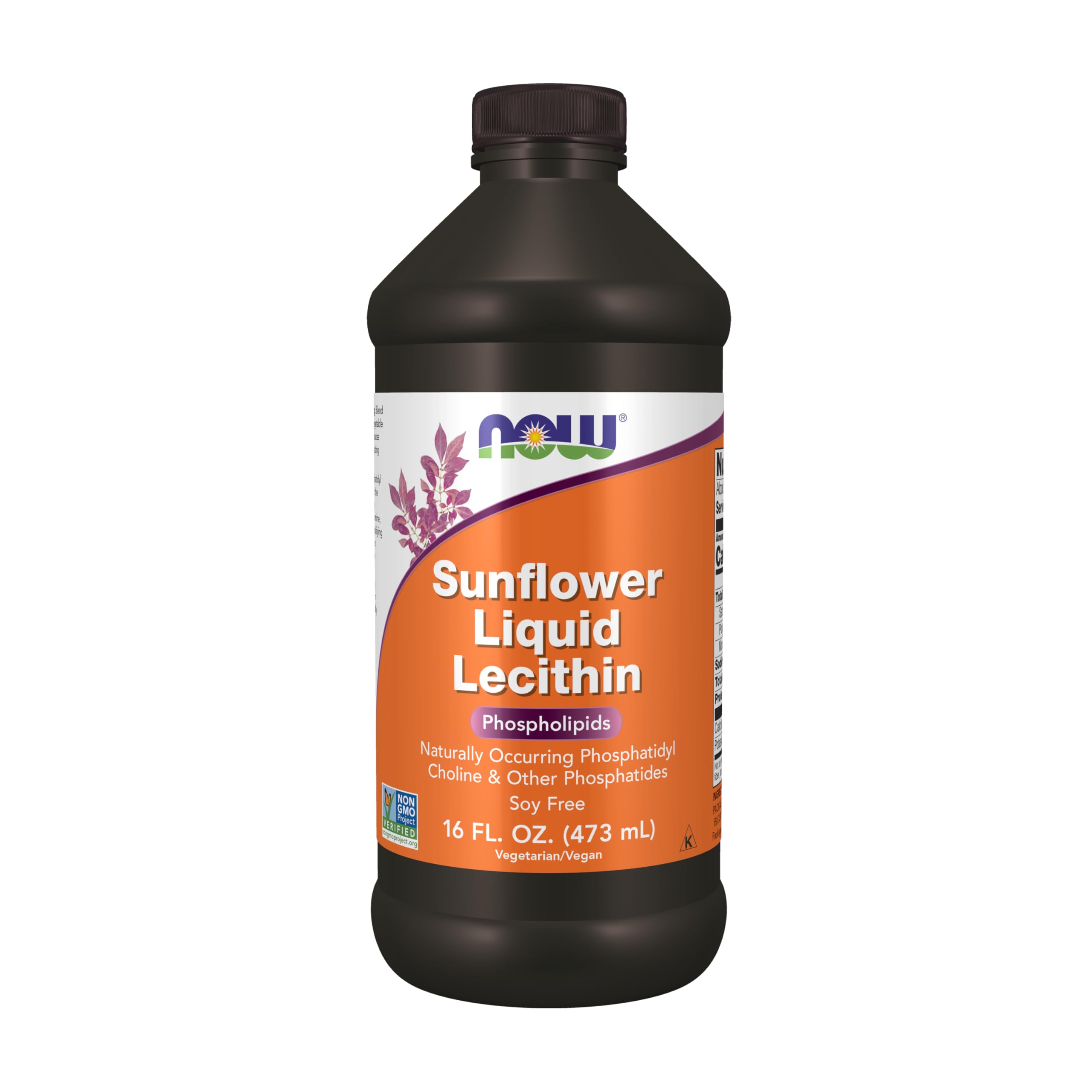 Buy now NOW Supplements, Sunflower Lecithin with naturally occurring Phosphatidyl Choline and Other Phosphatides, Liquid, 16-Ounce at indiglob india