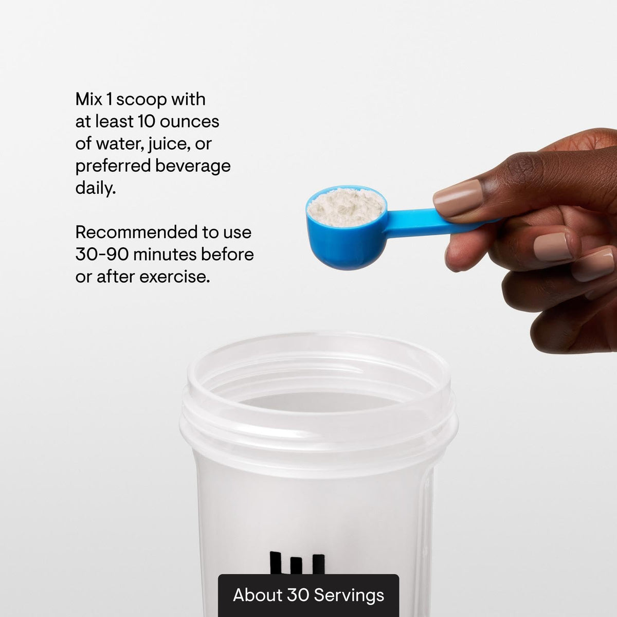 THORNE Creatine + BCAAs, 5 g Creatine Monohydrate & 5 g BCAAs, 30 Servings