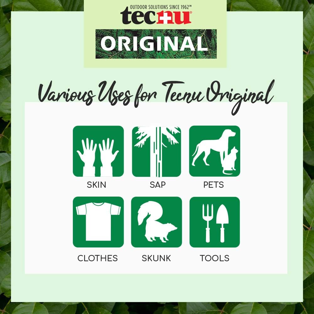 Buy now Tecnu Original Poison Oak & Ivy Outdoor Skin Cleanser, 32 Fl Oz, First Step in Poison Ivy Treatment, Removes Rash Causing Oils from Skin, Gear, Clothing, Tools and Removes Skunk Odor from Dog Fur at indiglob india