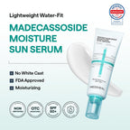 MEDIHEAL Madecassoside Moisture Sun Serum SPF 50+ Sunscreen (1.69 fl oz)