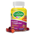 Culturelle Kids Probiotic + Veggie Fiber Gummies, Ages 3+, Berry, 60 Count | From the #1 Pediatrician-Recommended Brand± Promotes Digestive Gut Health & Immune Support* for Children, with Vitamin C