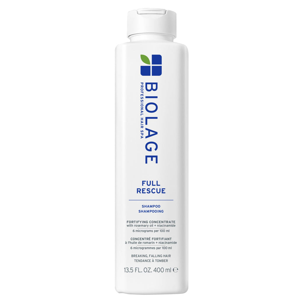Biolage Full Rescue Shampoo – For Fine & Thinning Hair | With rosemary oil & niacinamide, vegan, cruelty-free, fortifies, strengthens, for fuller-looking hair
