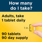 Nature Made Multi for Him 50+ Dietary Supplement Tablets 90 ea (Pack of 2)