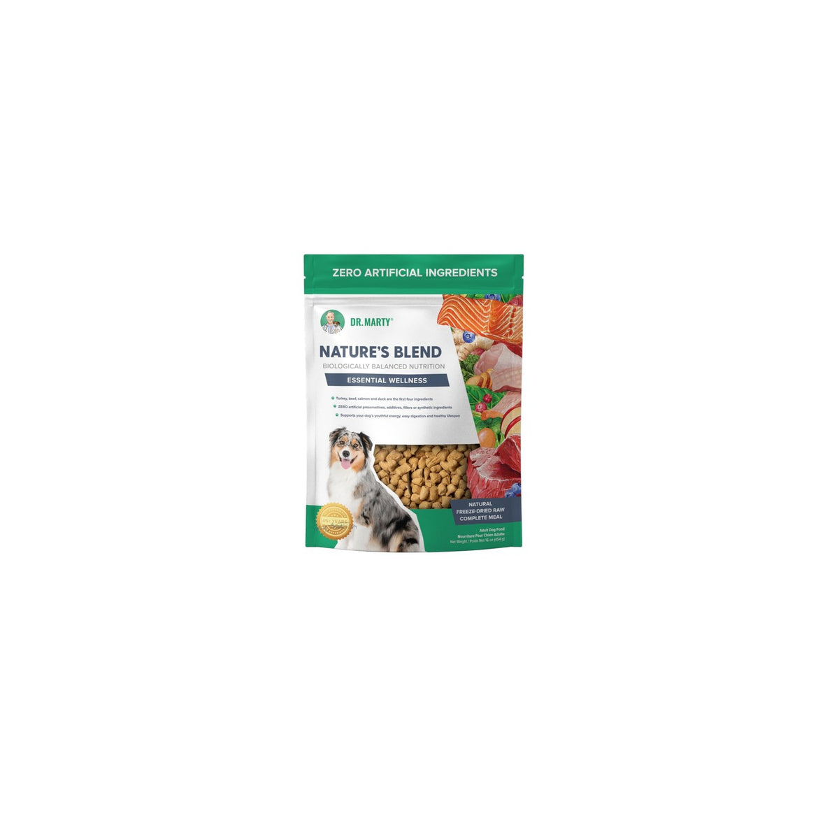 Natures Blend DR Marty's Dog Food 16oz